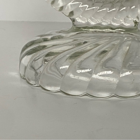 Imperial Glass Double Candle Holder Newbound 1930’s Vintage Collectible Clear - Picture 4 of 15